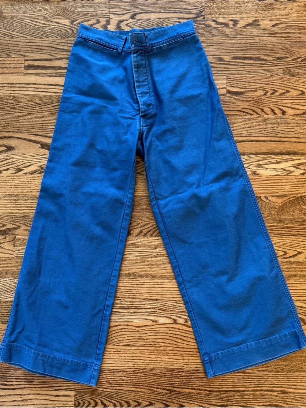 Caron Callahan Wide-Leg Pants in Blue